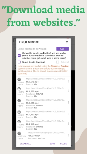 اندروید 1DM+: Browser & Video Download دانلود برنامه