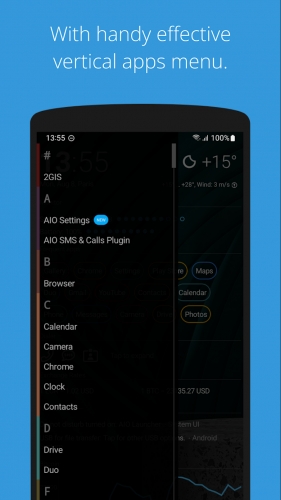 اندروید AIO Launcher دانلود برنامه