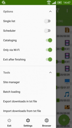 اندروید Advanced Download Manager دانلود برنامه