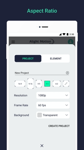 اندروید Alight Motion دانلود برنامه