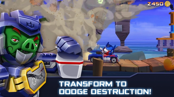 اندروید Angry Birds Transformers دانلود بازی