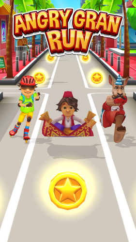 اندروید Angry Gran Run - Running Game دانلود بازی