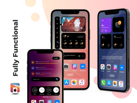 اندروید Apple for KWGT دانلود برنامه