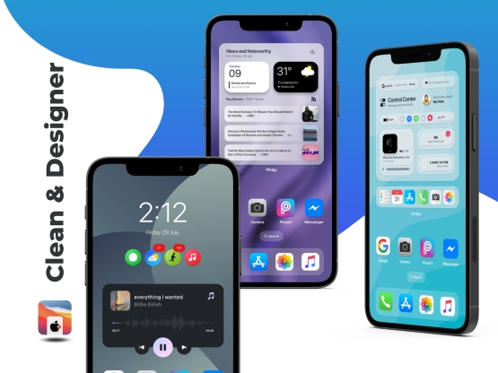 اندروید Apple for KWGT دانلود برنامه