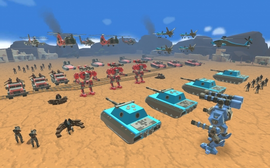 اندروید Army Battle Simulator دانلود بازی
