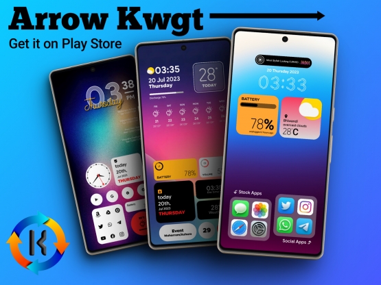 اندروید Arrow KWGT دانلود برنامه