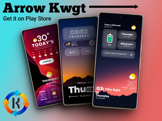 اندروید Arrow KWGT دانلود برنامه