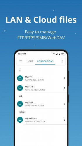 اندروید BD File Manager File Explorer دانلود برنامه