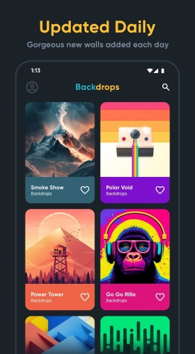 اندروید Backdrops - Wallpapers دانلود برنامه
