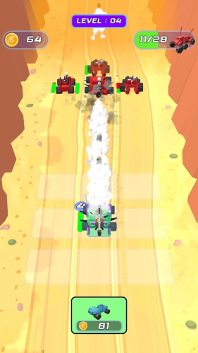 اندروید Battle Cars Merge دانلود بازی