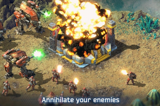 اندروید Battle for the Galaxy دانلود بازی