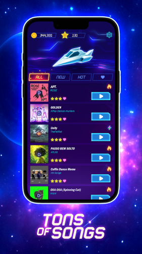 اندروید Beat Rush: Cyber Neon Rhythm دانلود بازی