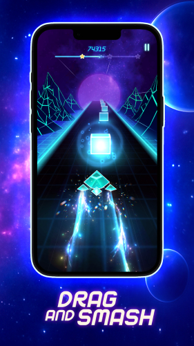 اندروید Beat Rush: Cyber Neon Rhythm دانلود بازی
