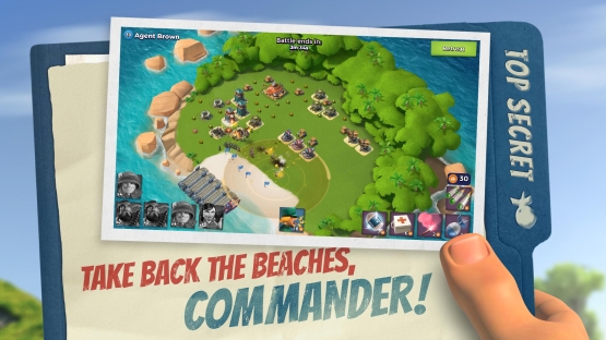 اندروید Boom Beach دانلود بازی