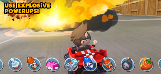 اندروید Boom Karts Multiplayer Racing دانلود بازی