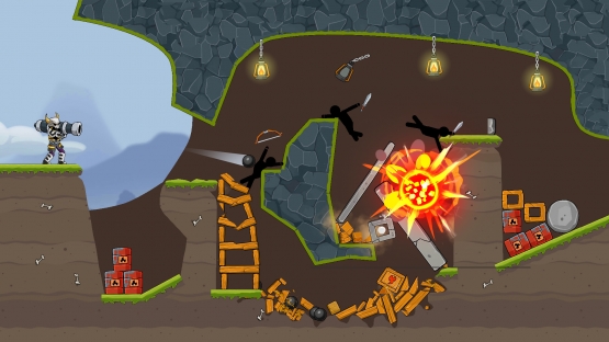 اندروید Boom Stick: Bazooka Puzzles دانلود بازی