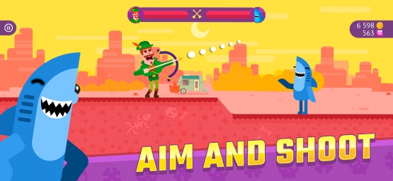 اندروید Bowmasters: Archery Shooting دانلود بازی