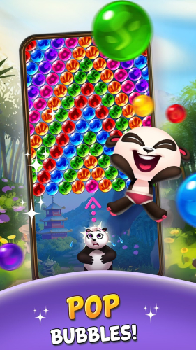 اندروید Bubble Shooter: Panda Pop! دانلود بازی