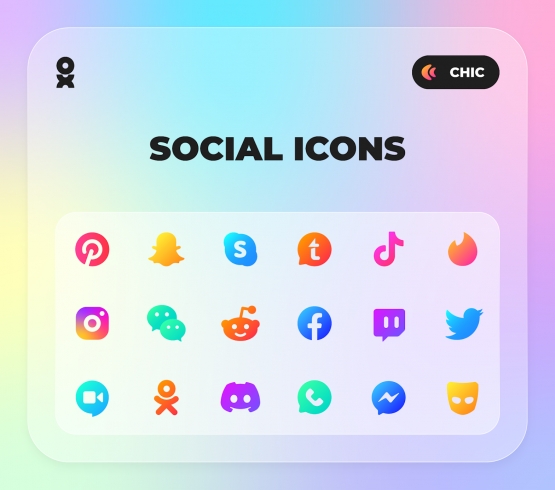 اندروید CHIC Icon Pack دانلود بازی