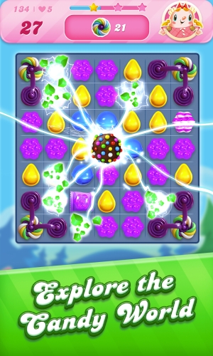 اندروید Candy Crush Saga دانلود بازی