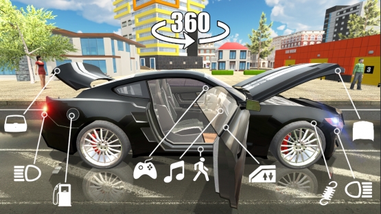 اندروید Car Simulator 2 دانلود بازی