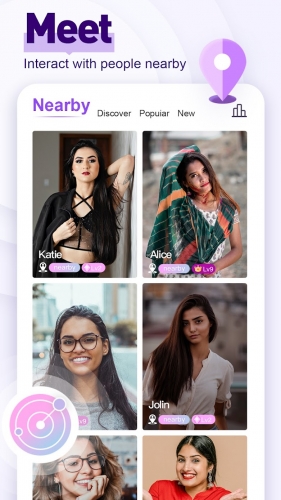 اندروید Chamet - Live Video Chat&Meet دانلود برنامه