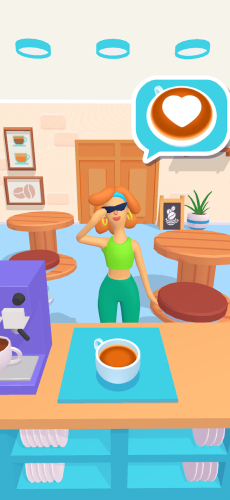 اندروید Coffee Shop 3D دانلود بازی