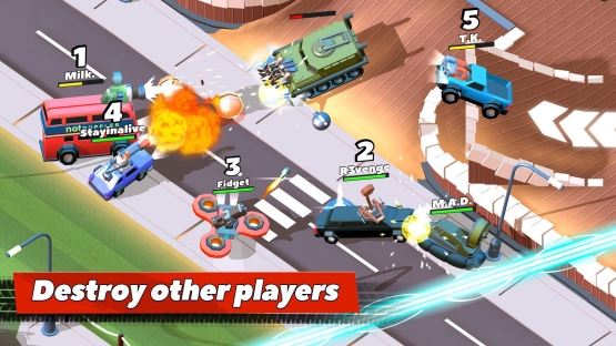 اندروید Crash of Cars دانلود بازی