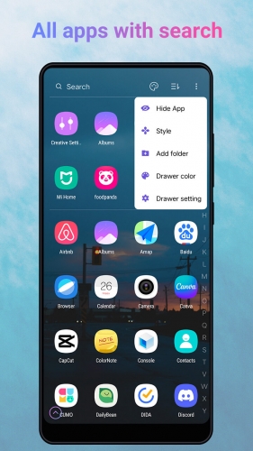 اندروید Creative Launcher -Quick,Smart دانلود برنامه