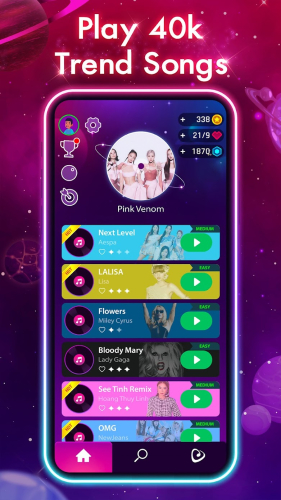 اندروید Dancing Road Color Balls Match دانلود بازی