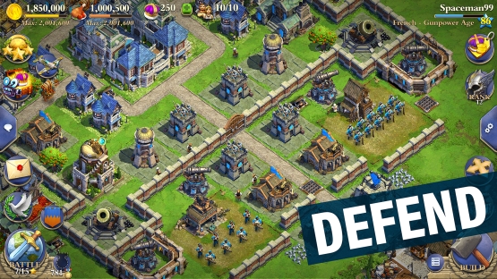 اندروید DomiNations دانلود بازی