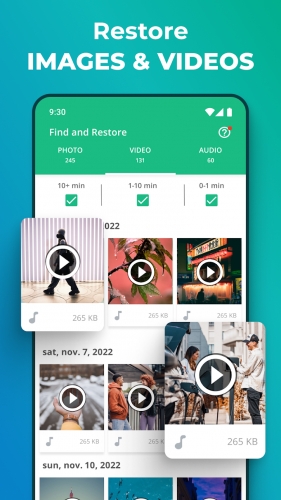 اندروید Dumpster: Photo/Video Recovery دانلود برنامه