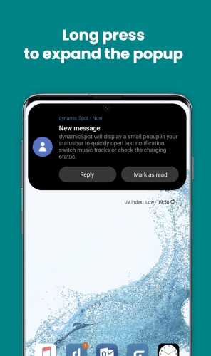 اندروید Dynamic Island - dynamicSpot دانلود برنامه