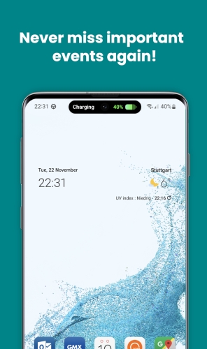 اندروید Dynamic Island - dynamicSpot دانلود برنامه
