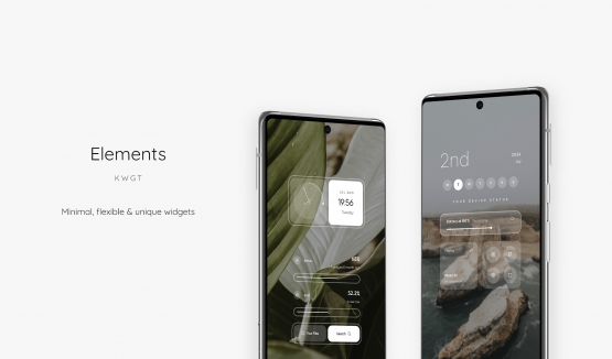 اندروید Elements KWGT دانلود برنامه