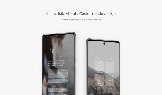 اندروید Elements KWGT دانلود برنامه