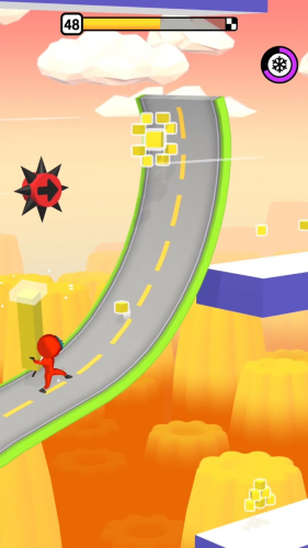 اندروید Freeze Rider - Frozen Slides دانلود بازی
