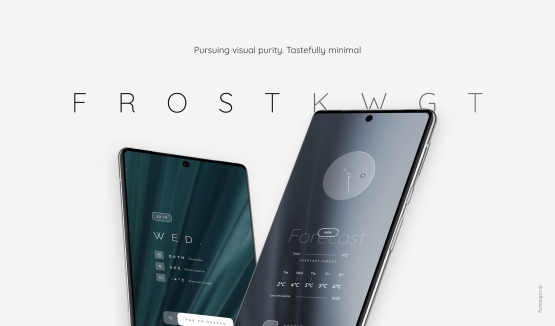 اندروید Frost KWGT دانلود برنامه