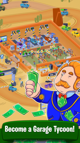 اندروید Garage Empire - Idle Tycoon دانلود بازی