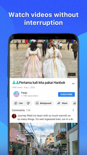 اندروید GoTube: Video & Music Player دانلود برنامه
