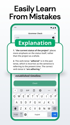 اندروید Grammar Check by AI Writing دانلود برنامه