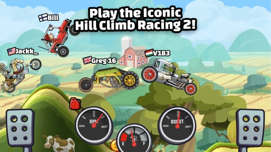اندروید Hill Climb Racing 2 دانلود بازی