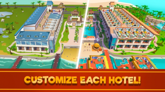 اندروید Hotel Empire TycoonIdle Game دانلود بازی