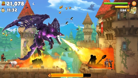 اندروید Hungry Dragon: by Hungry Shark دانلود بازی