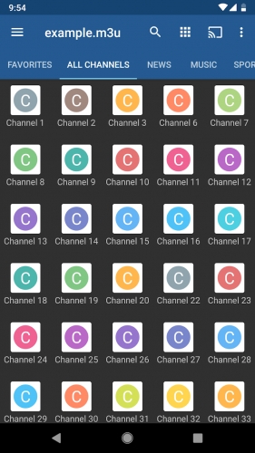 اندروید IPTV Pro دانلود برنامه