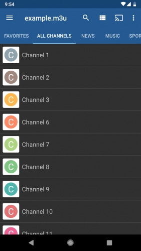 اندروید IPTV Pro دانلود برنامه
