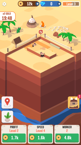 اندروید Idle Digging دانلود بازی