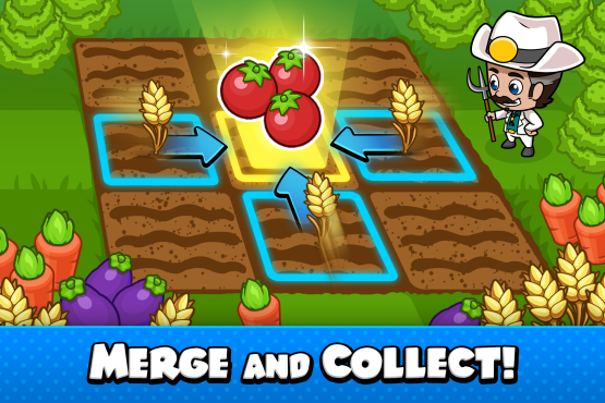 اندروید Idle Farm Tycoon - Merge Crops دانلود بازی