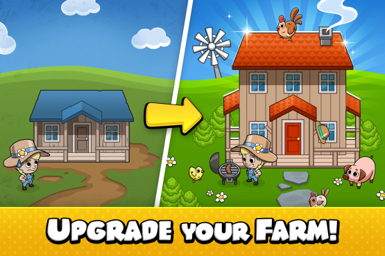 اندروید Idle Farm Tycoon - Merge Crops دانلود بازی