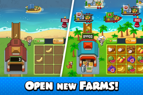 اندروید Idle Farm Tycoon - Merge Crops دانلود بازی